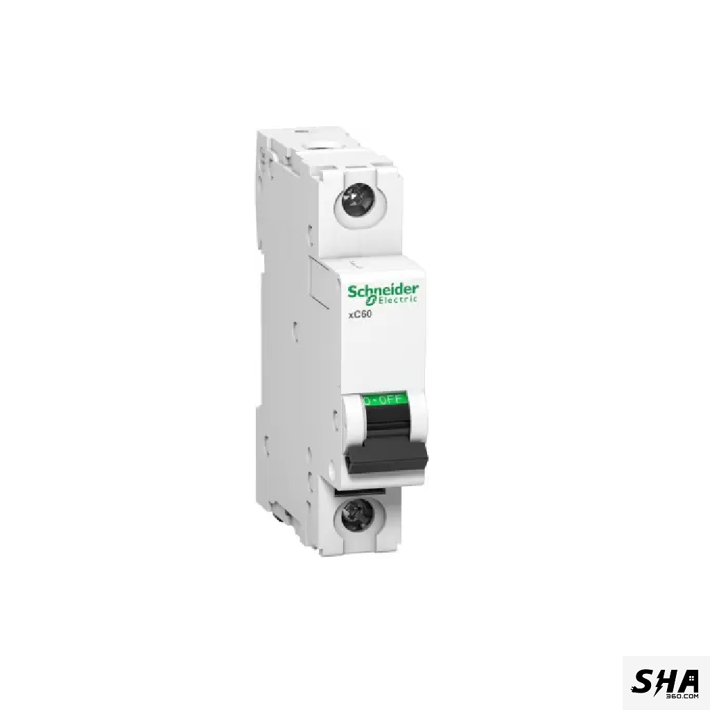 Schneider Electric MCB 16A Single Pole (1-Pole) 10kA C Curve (A9N1P16C) - Sha360
