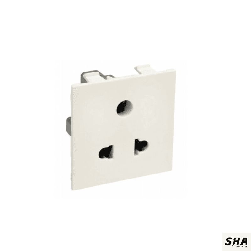 Legrand Britzy 6A 3 pin Socket 2M (White) - 6734 52 - Sha360 Legrand Britzy 6A 3 pin Socket 2M (White) - 6734 52 - Sha360