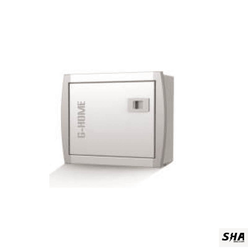 GM Modular 12 Way (12 MCBs-SP) SPN Distribution Board Double Door - GM-0819 - Sha360