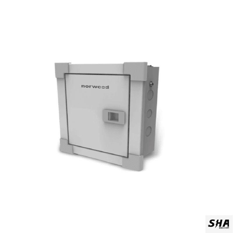 Norwood 16 Way (16 MCBs-SP) SPN Distribution Board Double Door - N-316 - Sha360