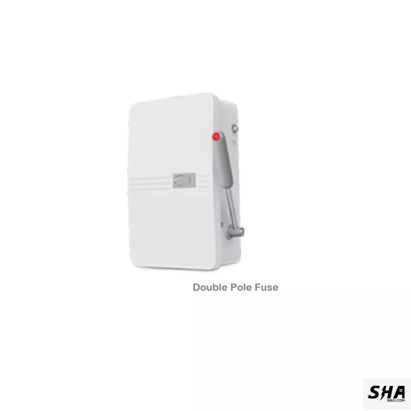 Goldmedal Switched Fuse Unit 32A Double Pole 240VAC Rewirable - Sha360