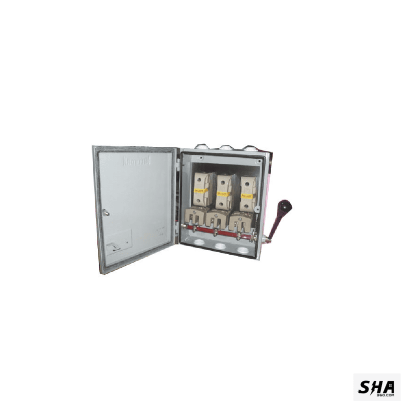 K-Three Switched Fuse unit TPN 32A Triple Pole 415VAC Rewirable - Sha360