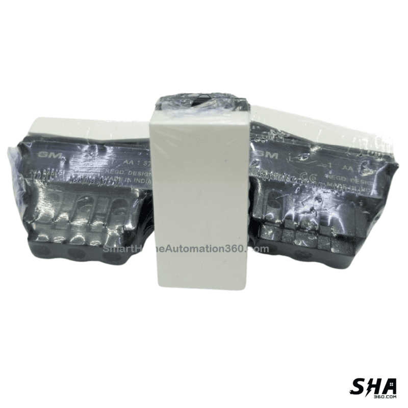 GM Modular Zicono 45s (FourFive) 6A/10A 1-Way Switch (White) - AA1361 - Sha360 GM Modular Zicono 45s (FourFive) 6A/10A 1-Way Switch (White) - AA1361 - Sha360