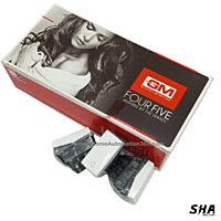 GM Modular Zicono 45s (FourFive) 6A/10A Bell Push Switch (White) - AA1364 - Sha360