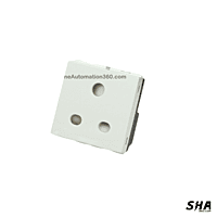 GM Modular 45s (FourFive) 10A Combined Socket (white) - AA2029 - Sha360