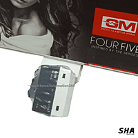 GM Modular 45s (FourFive) 13A International Socket (white) - AA2030 - Sha360