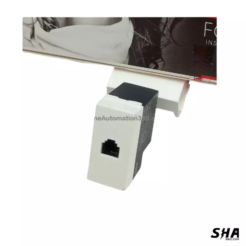 GM Modular 45s (FourFive) Tele Socket 1 Module (White) - AA1044 - Sha360