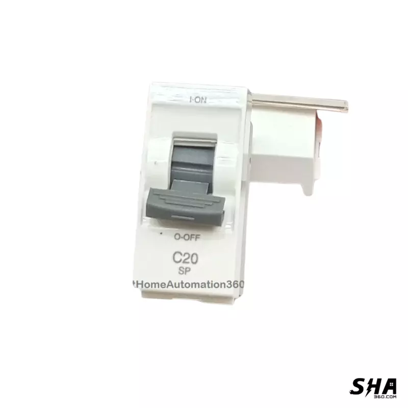 GM Modular 45s (FourFive) MCB 20A Modular 1M (White) - AA1113 - Sha360