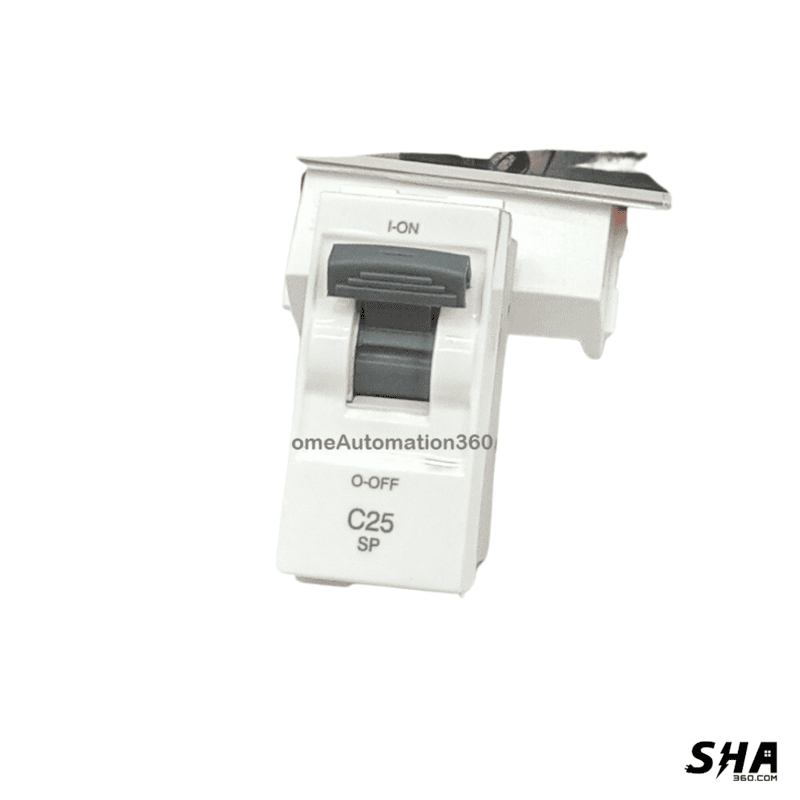 GM Modular 45s (FourFive) MCB 25A Modular 1M (White) - AA1114 - Sha360 GM Modular 45s (FourFive) MCB 25A Modular 1M (White) - AA1114 - Sha360