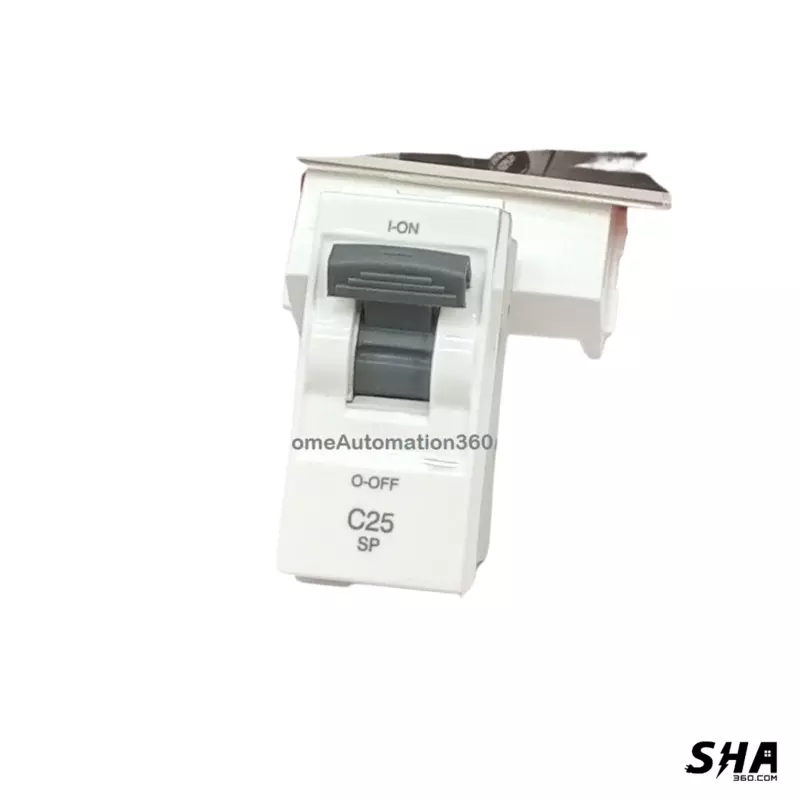 GM Modular 45s (FourFive) MCB 25A Modular 1M (White) - AA1114 - Sha360