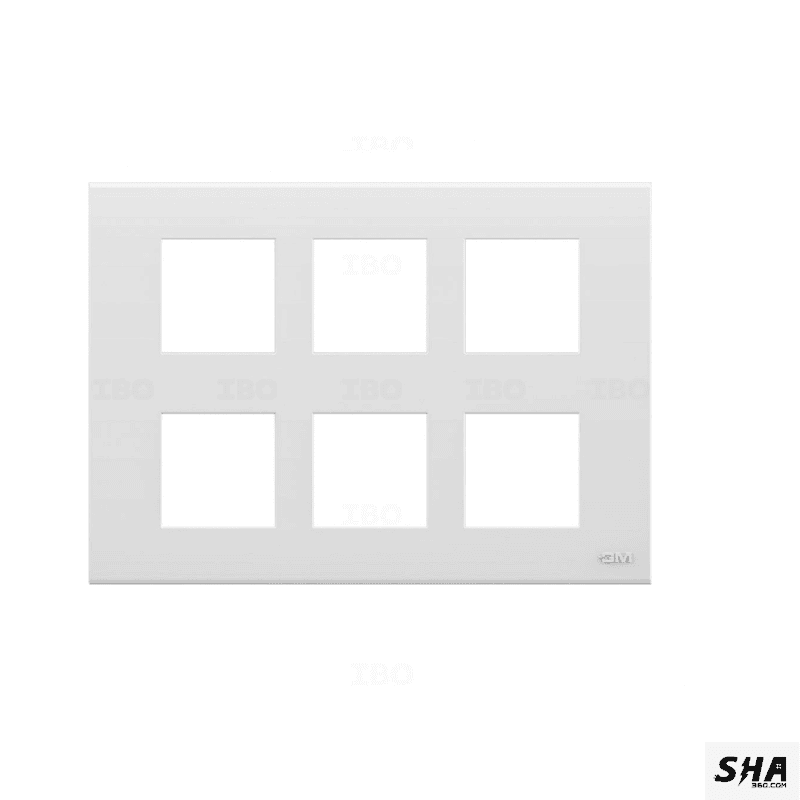 GM Modular Casablanca 12 Module Cover Plate (FourFive) 45s (white) - PK SB 12 007 - Sha360