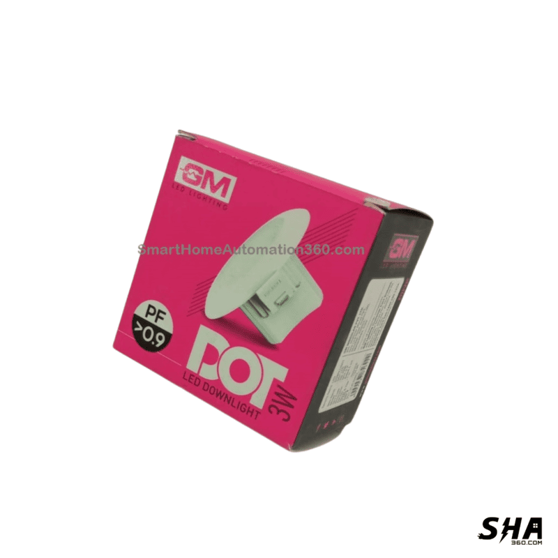 GM Modular 3W DOT Down Light LED (Mini Spot Light - 2") - Pink - Sha360