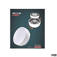 GM Modular 12W Xzoro LED Surface Light (Round - Warm White) - Sha360
