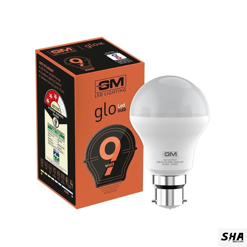 9W LED Bulb GM Modular Glo (White) - Sha360 9W LED Bulb GM Modular Glo (White) - Sha360