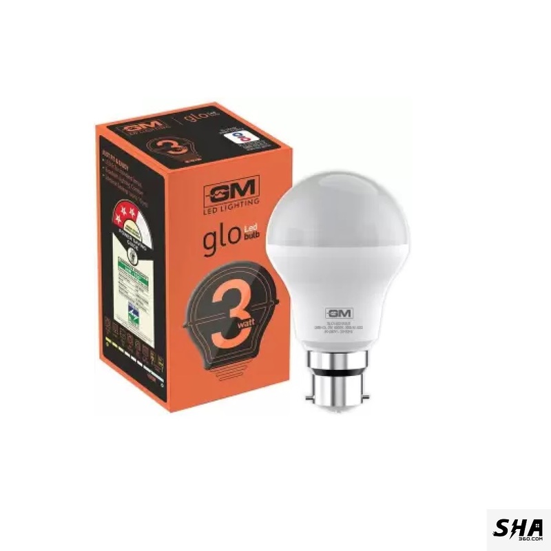 3W LED Bulb GM Modular Glo (White) - Sha360 3W LED Bulb GM Modular Glo (White) - Sha360