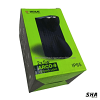 GM Modular 10W LED Outdoor Wall Light 2x5w G-Home ARCO-9 IP65 (Warm White) - Sha360