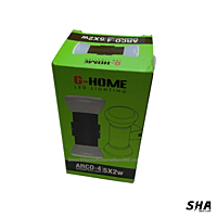 GM Modular 10W LED Outdoor Wall Light 2x5w G-Home ARCO-4 (Warm White) - Sha360