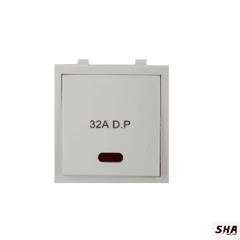 Anchor Roma 32A DP Switch with LED indicator 2M (White) - 21984 - Sha360 Anchor Roma 32A DP Switch with LED indicator 2M (White) - 21984 - Sha360
