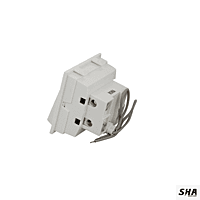 Anchor Roma 32A DP Switch with LED indicator 2M (White) - 21984 - Sha360