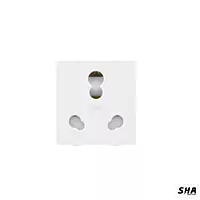 Anchor Roma 16A/20A Universal Heavy Duty Socket 2M (white) - 30828 - Sha360