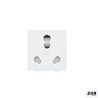 Anchor Roma 16A/20A Universal Heavy Duty Socket 2M (white) - 30828 - Sha360