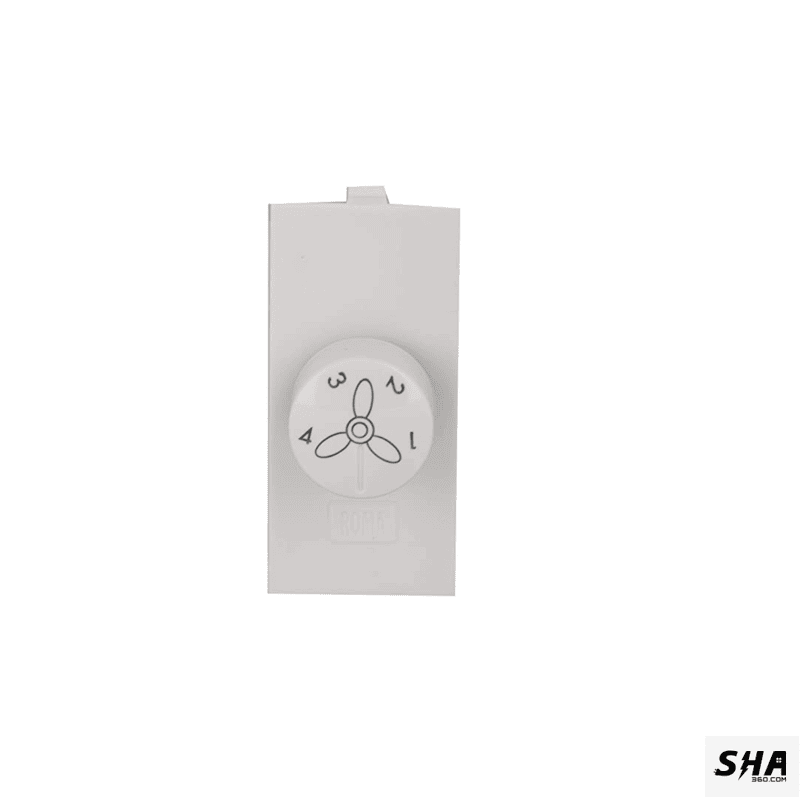 Anchor Roma Fan Regulator 4-Step 1M (White) - 22546 - Sha360 Anchor Roma Fan Regulator 4-Step 1M (White) - 22546 - Sha360