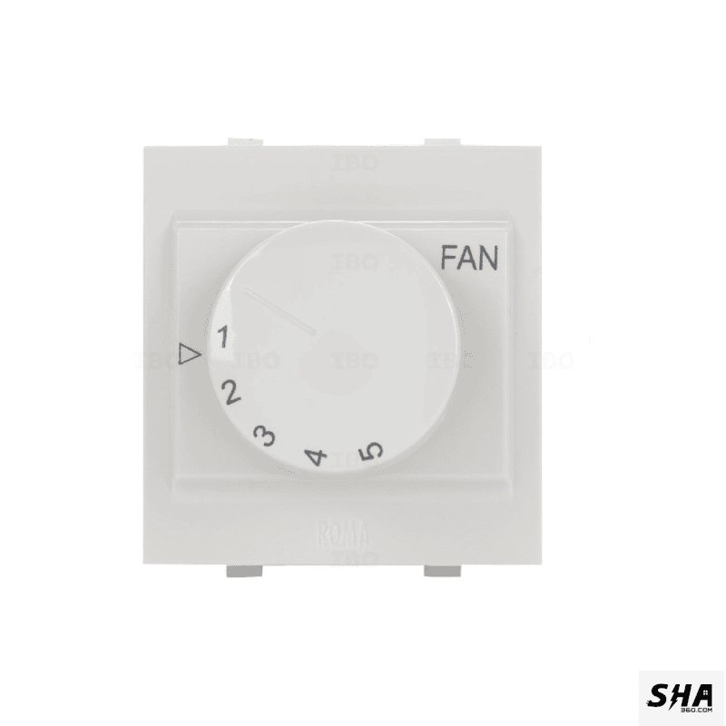 Anchor Roma Fan Regulator 5-Step 2M (White) - 21496 - Sha360 Anchor Roma Fan Regulator 5-Step 2M (White) - 21496 - Sha360