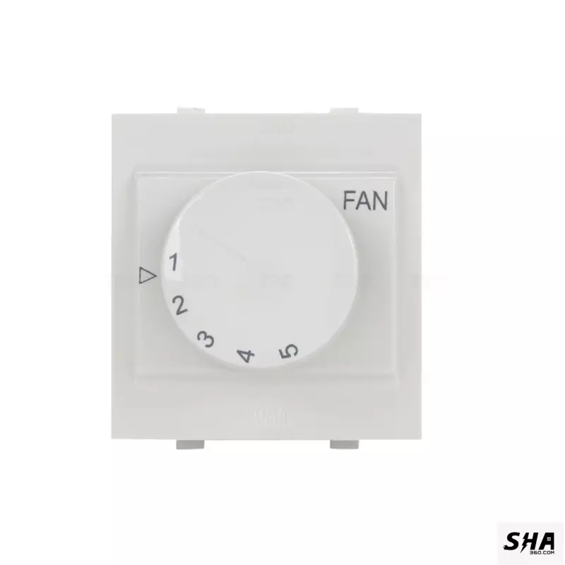 Anchor Roma Fan Regulator 5-Step 2M (White) - 21496 - Sha360