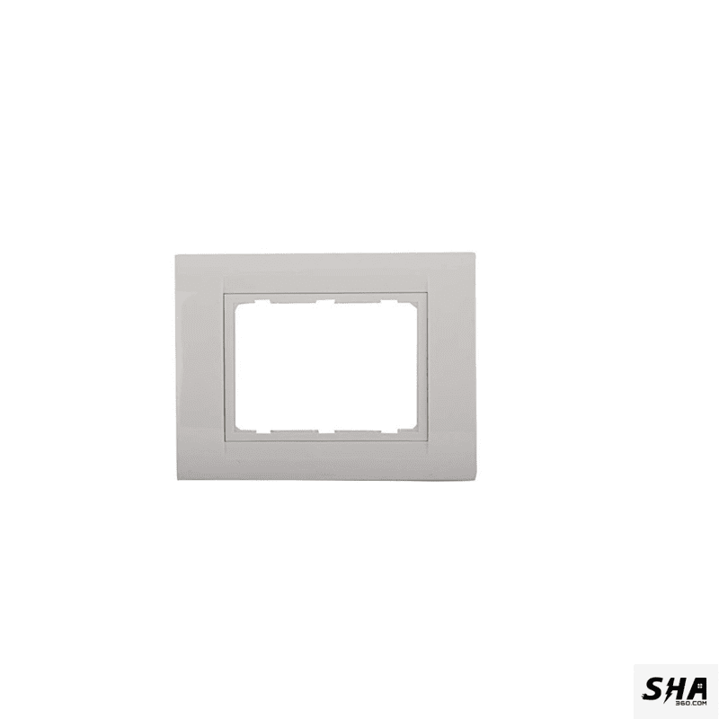 Anchor Roma Tresa 3 Module Cover Plate (white) - 30238WH - Sha360 Anchor Roma Tresa 3 Module Cover Plate (white) - 30238WH - Sha360