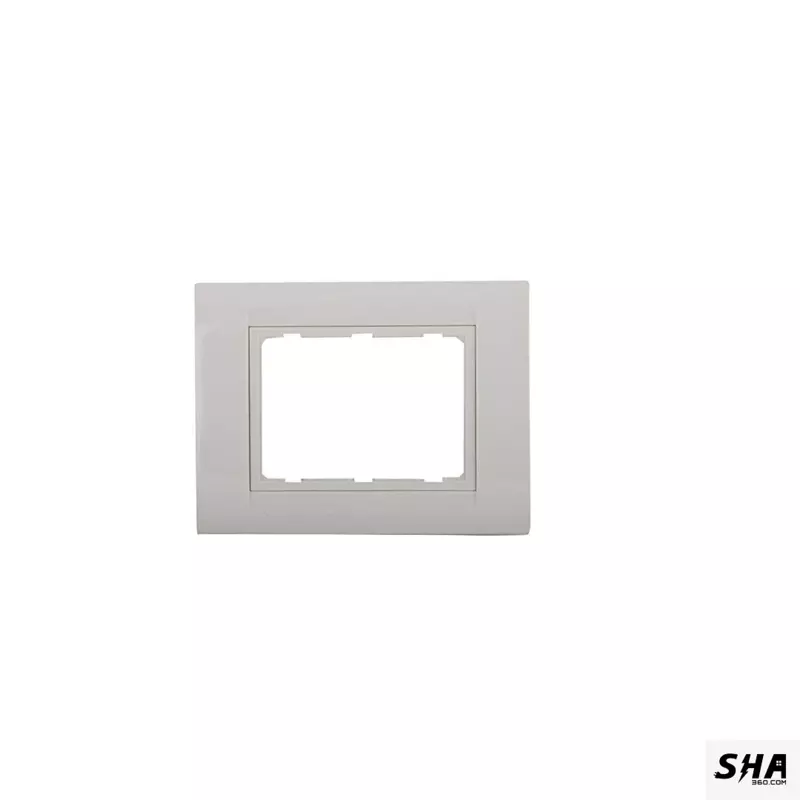 Anchor Roma Tresa 3 Module Cover Plate (white) - 30238WH - Sha360