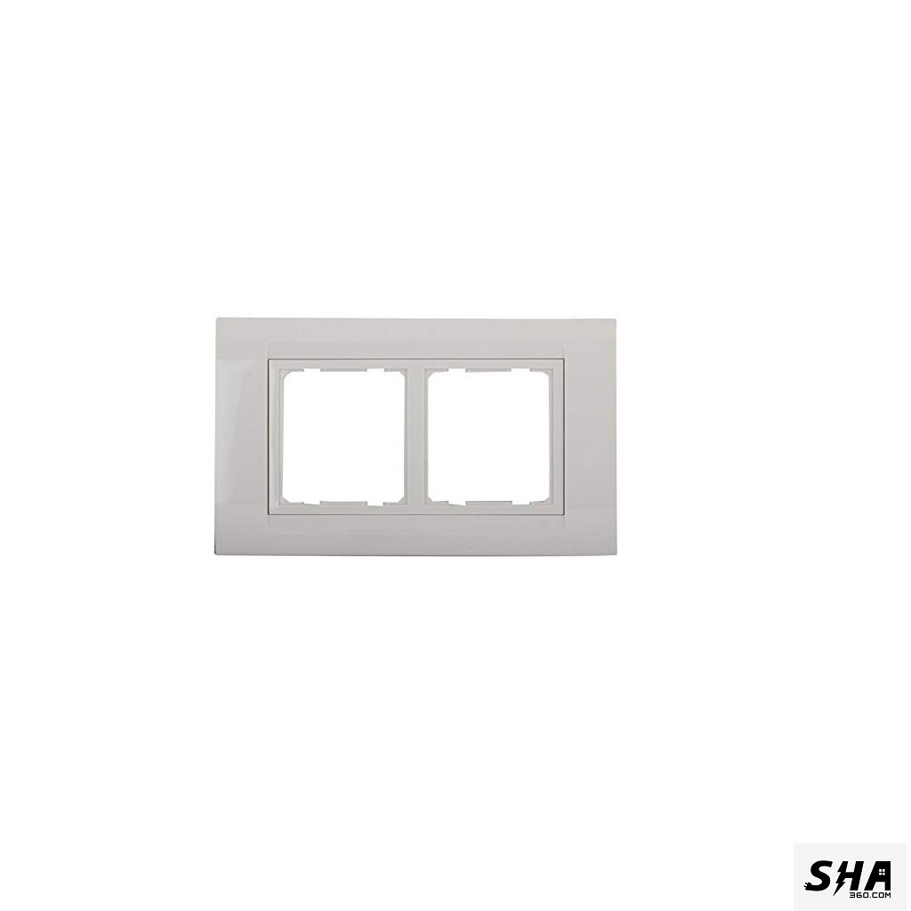 Anchor Roma Tresa 4 Module Cover Plate (white) - 30249WH - Sha360
