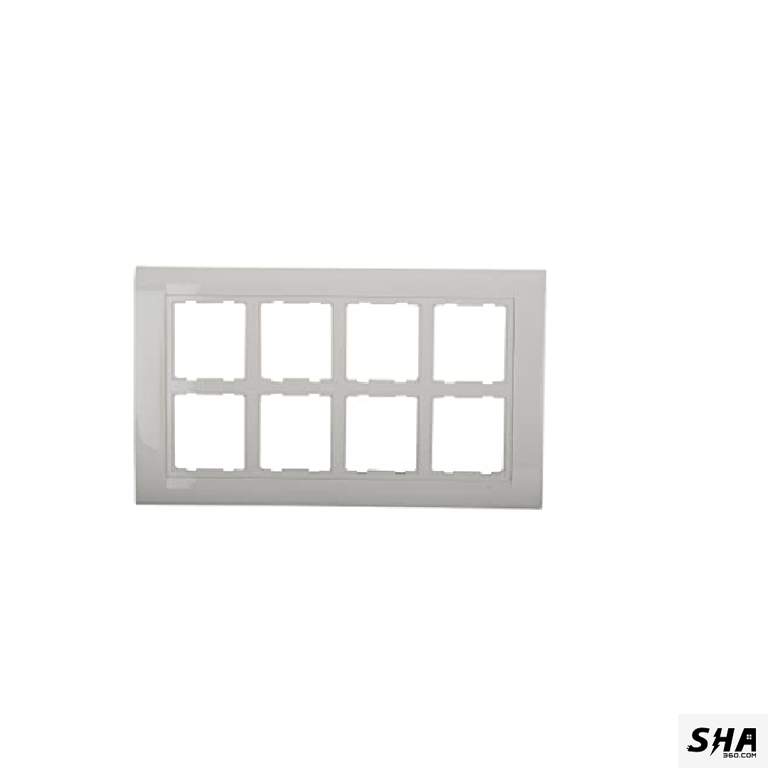 Anchor Roma Tresa 16 Module Cover Plate (white) - 34680WH - Sha360