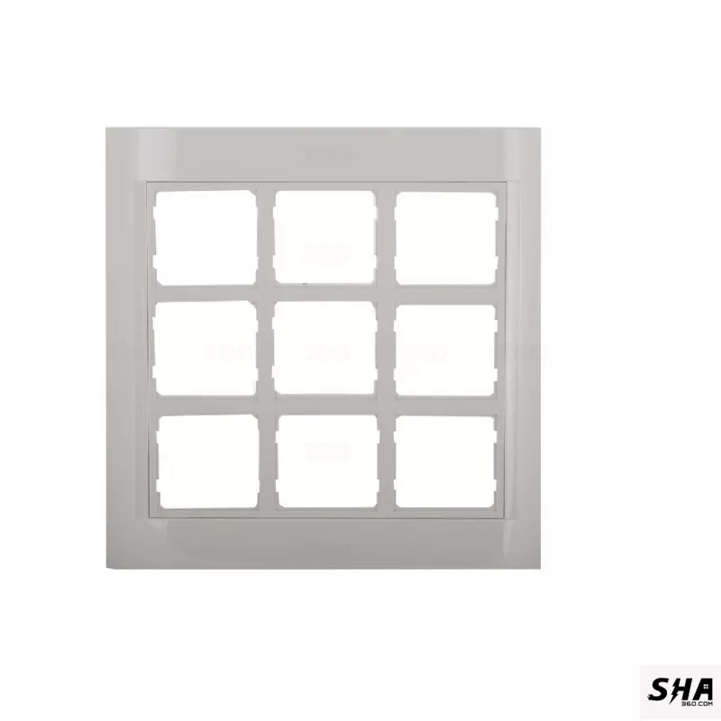 Anchor Roma Tresa 18 Module Cover Plate (white) - 30282WH - Sha360