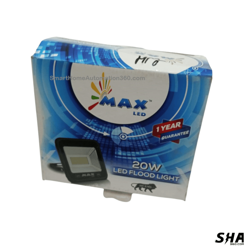 20W LED Flood lights compact design - Max (White) - Sha360 20W LED Flood lights compact design - Max (White) - Sha360