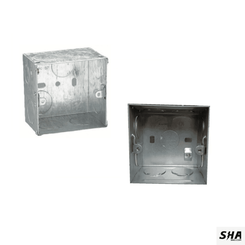 2M Modular Flush Metal Box for concealed (GM-Legrand-Anchor) - Sha360 2M Modular Flush Metal Box for concealed (GM-Legrand-Anchor) - Sha360