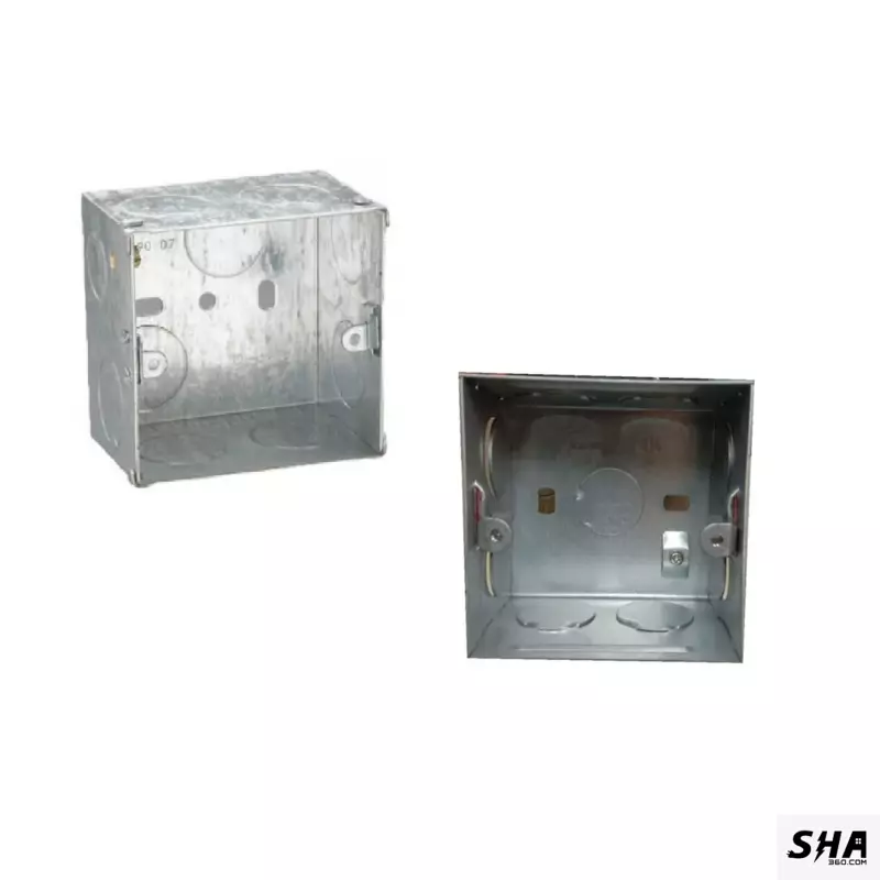 2M Modular Flush Metal Box for concealed (GM-Legrand-Anchor) - Sha360