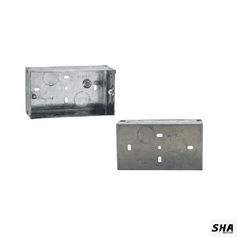 4M Modular Flush Metal Box for concealed (GM-Legrand-Anchor) - Sha360 4M Modular Flush Metal Box for concealed (GM-Legrand-Anchor) - Sha360