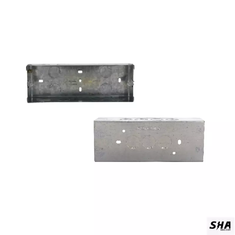 6M Modular Flush Metal Box for concealed (GM-Legrand-Anchor) - Sha360