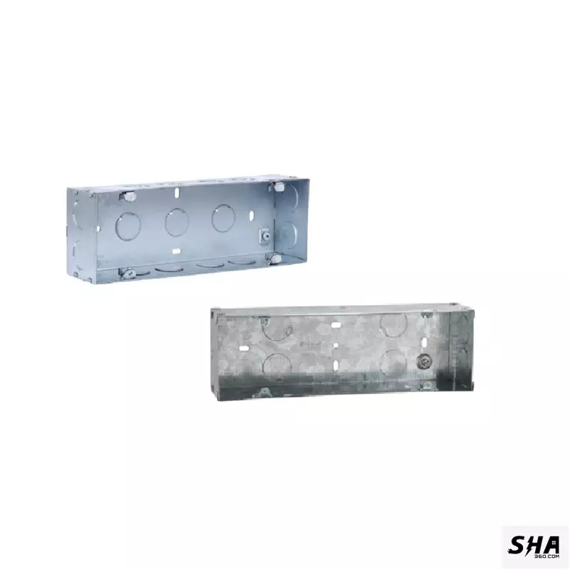 8M Modular Flush Metal Box for concealed (GM-Legrand-Anchor) - Sha360