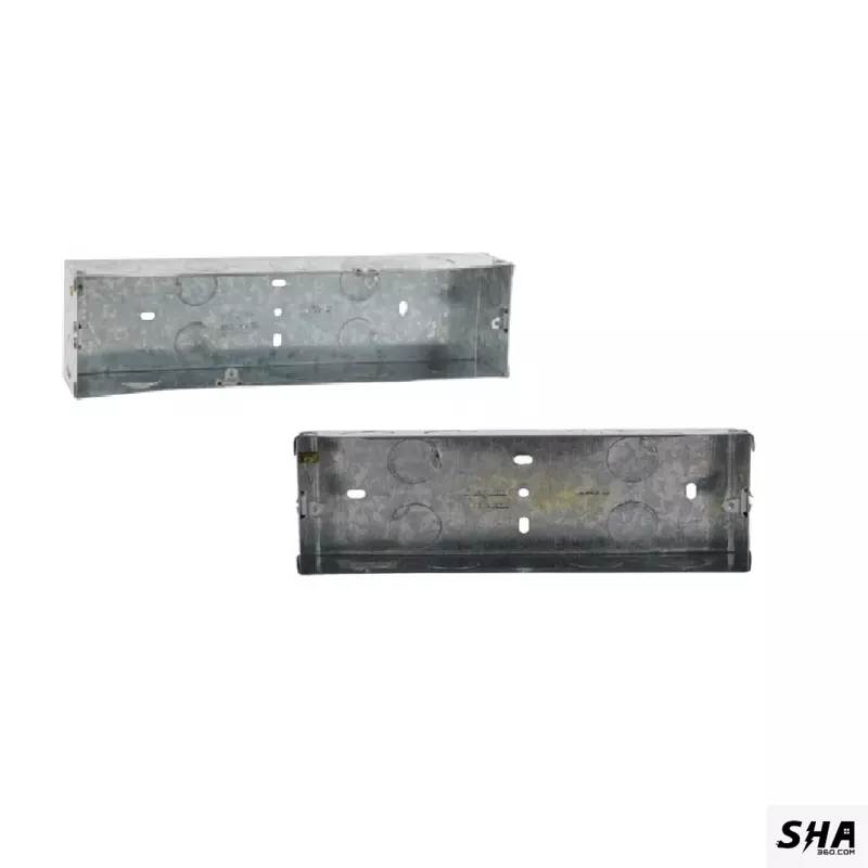 9M Modular Flush Metal Box for concealed (GM-Legrand-Anchor) - Sha360