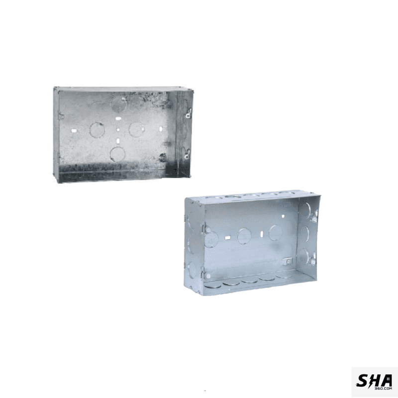 12M Modular Flush Metal Box for concealed (GM-Legrand-Anchor) - Sha360 12M Modular Flush Metal Box for concealed (GM-Legrand-Anchor) - Sha360
