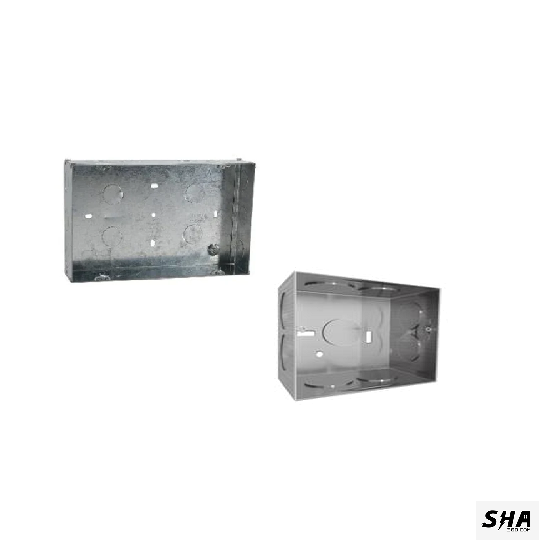 16M Modular Flush Metal Box for concealed (GM-Legrand-Anchor) - Sha360