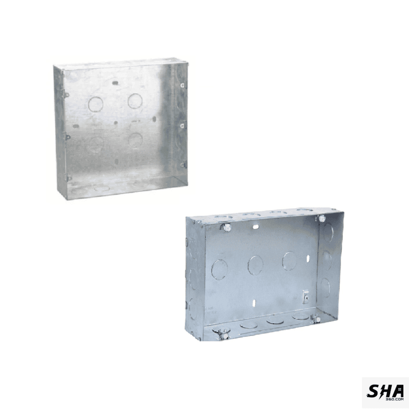18M Modular Flush Metal Box for concealed (GM-Legrand-Anchor) - Sha360 18M Modular Flush Metal Box for concealed (GM-Legrand-Anchor) - Sha360