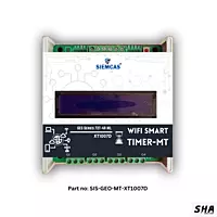 SIEMCAS Wifi Smart GEO T4R 72 Smart Year Timer Automation 4 Channel Wireless Webserver SHA-SIS-GEO-MT-XT1007D - Sha360