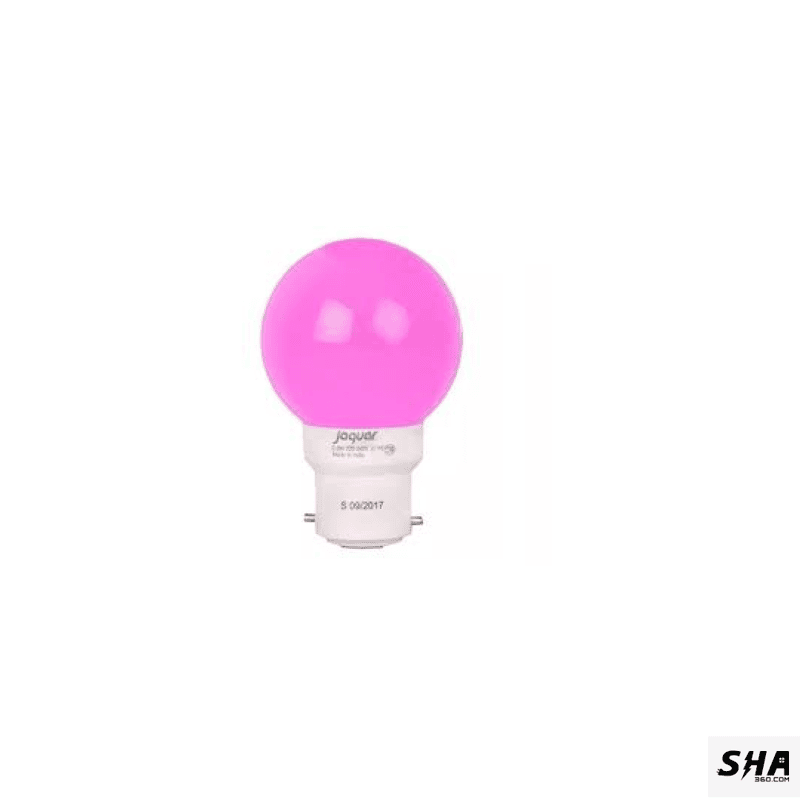 Jaquar Prima 0.5w LED Bulb B22 long life span - Pink