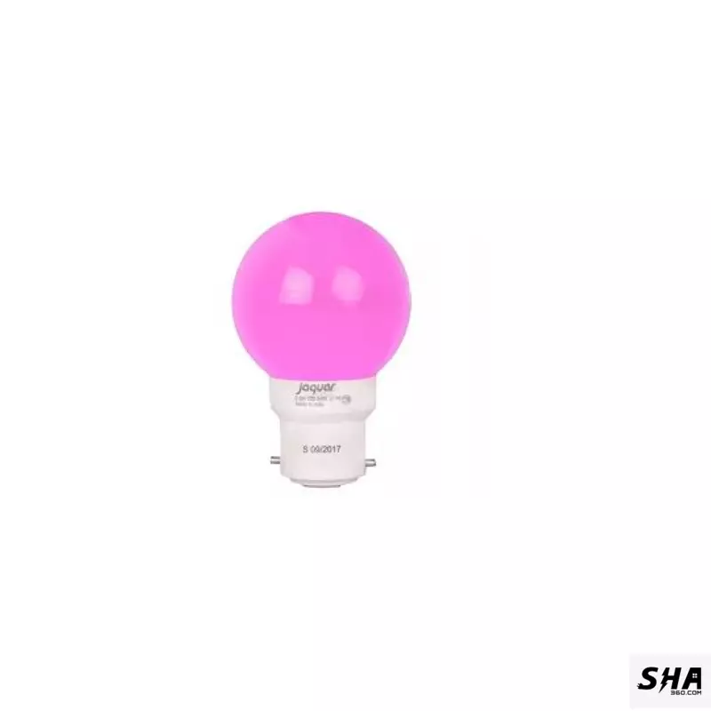 Jaquar Prima 0.5w LED Bulb B22 long life span - Pink
