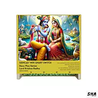 SIEMCAS Wifi Smart Devo Plus Lord Krishna Radha 4 channel switch - IoT Webserver Dashboard Apps Network and status - Sha360