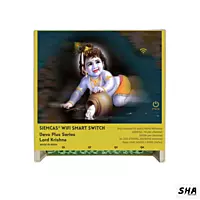 SIEMCAS Wifi Smart Devo Plus Lord Krishna 4 channel switch - IoT Webserver Dashboard Apps Network and status - Sha360