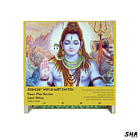 SIEMCAS Wifi Smart Devo Plus Lord Shiva 4 channel switch - IoT Webserver Dashboard Apps Network and status - Sha360