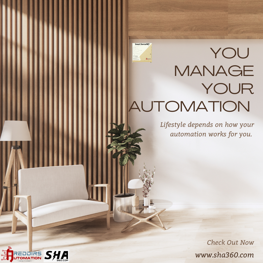 Reddirs Automation Smart DeviceNET Logix IoT 4 channel - Online and Offline functions, App controls, Dashboard, Wireless, IR, Webserver - Sha360